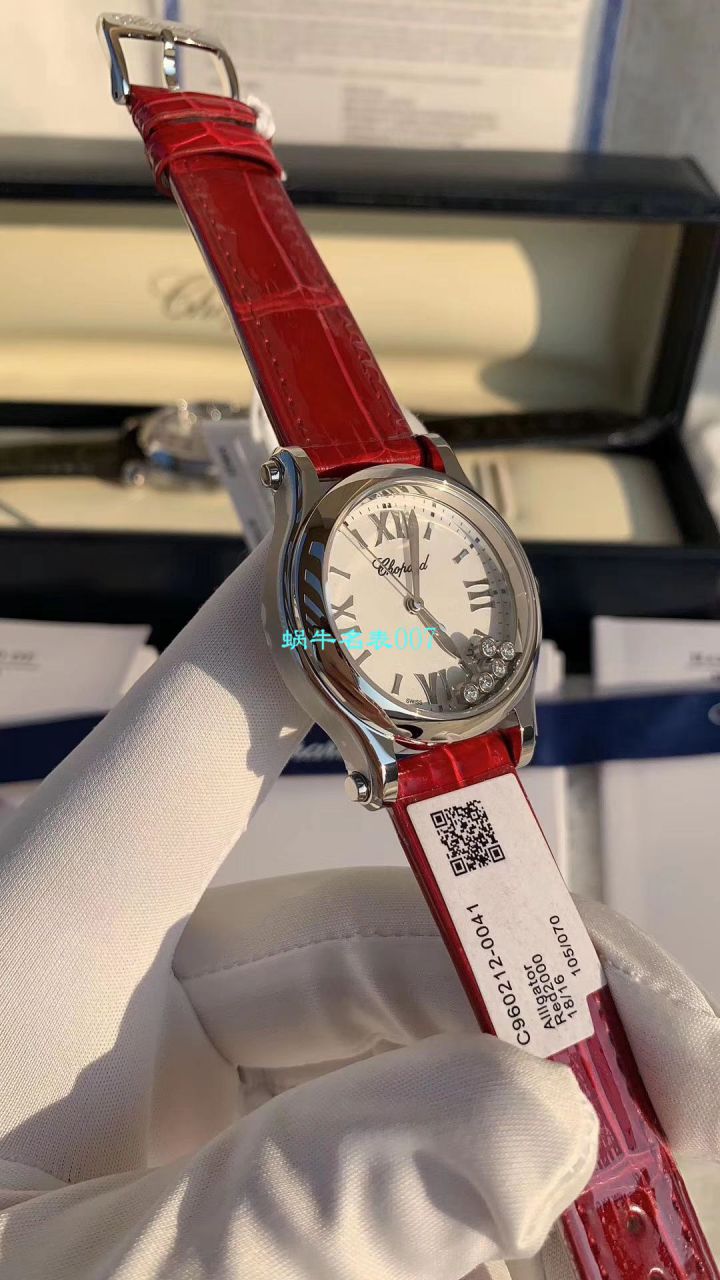 NR Factory 超A高仿 Chopard 36毫米女士石英HAPPY SPORT系列278582-6005 wrist watch  