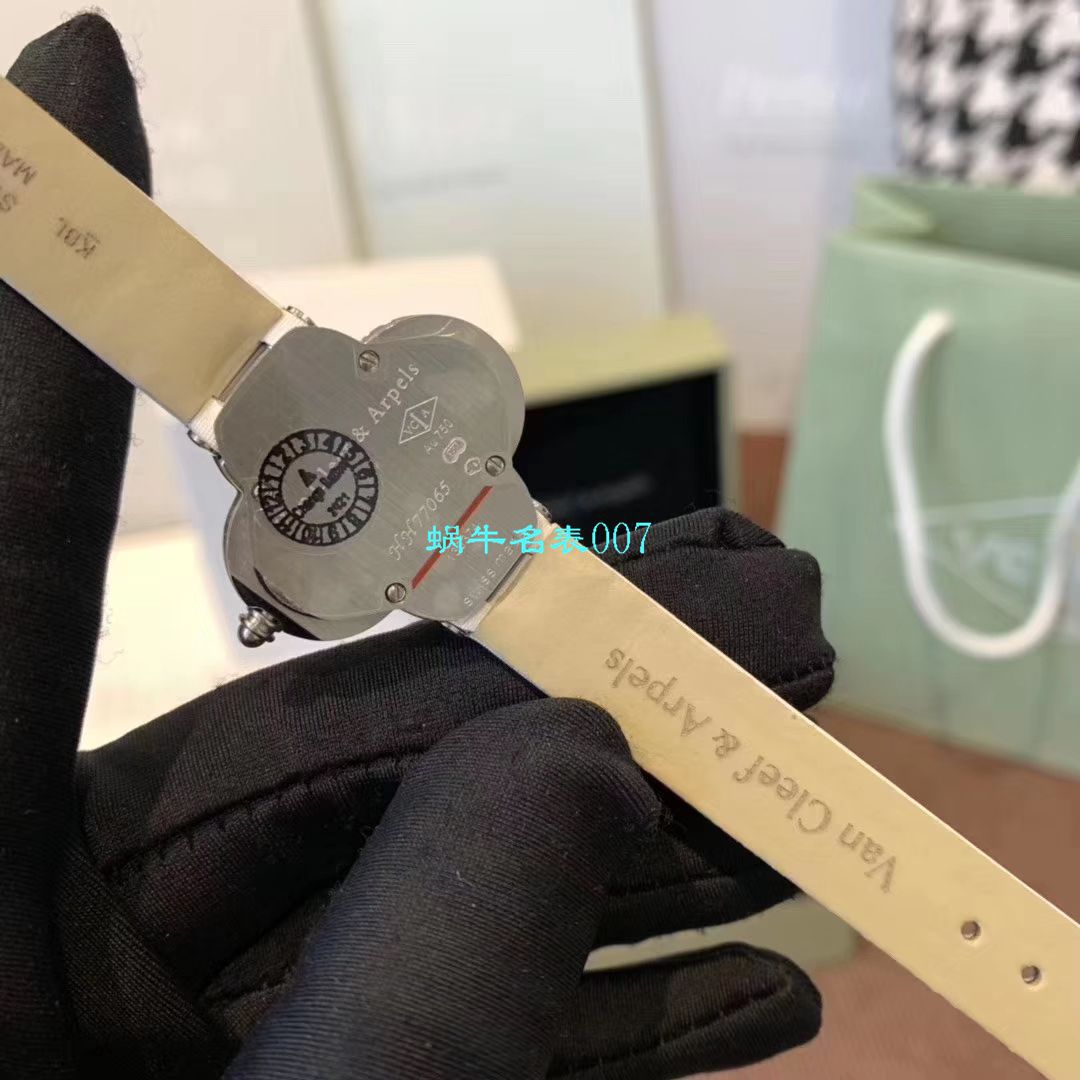 V&A Factory 2020年最新款高仿女表梵克雅宝ALHAMBRA系列VCARO8WT00,VCARO8SF00 wrist watch  / VCA09