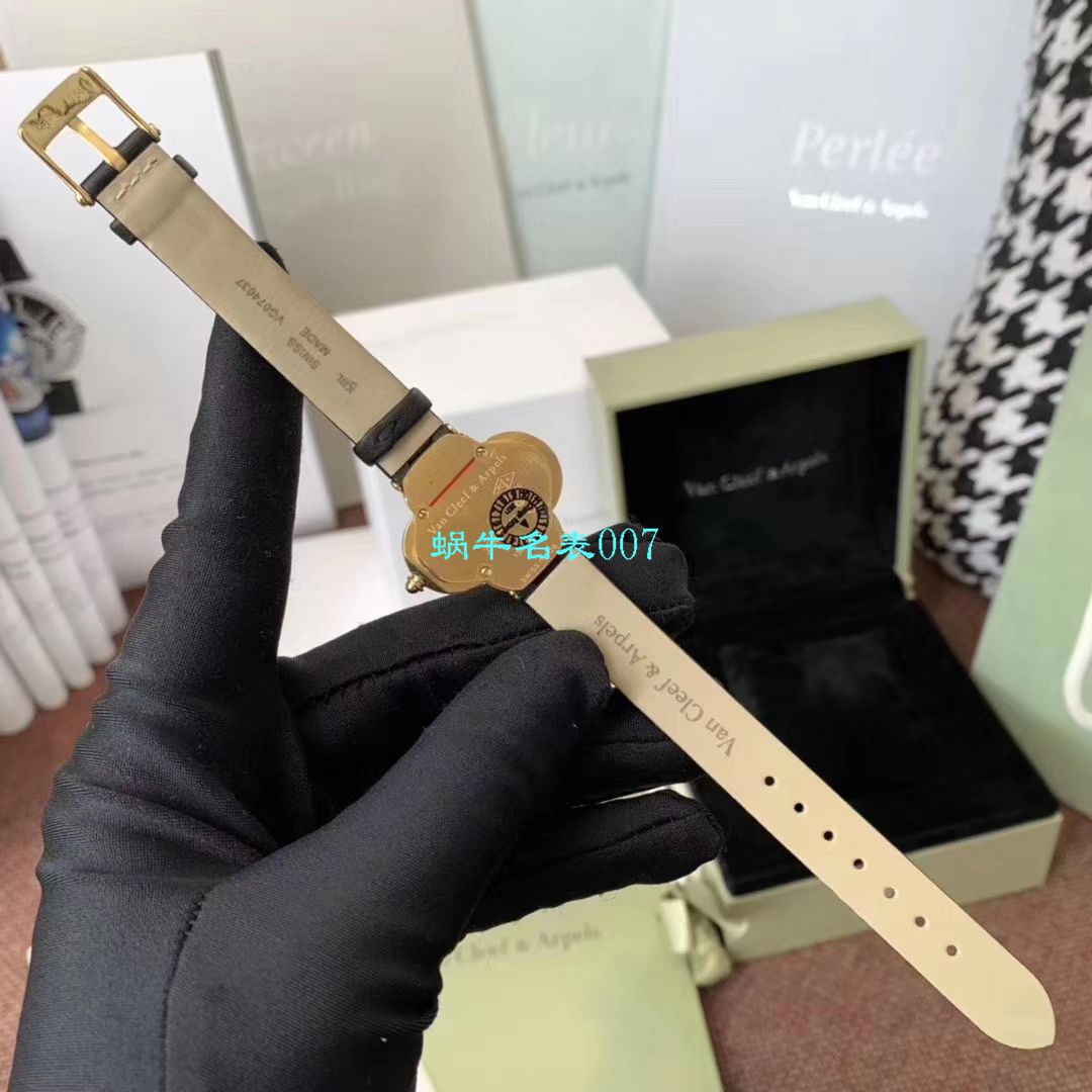 V&A Factory 2020年最新款高仿女表梵克雅宝ALHAMBRA系列VCARO8WT00,VCARO8SF00 wrist watch  / VCA09