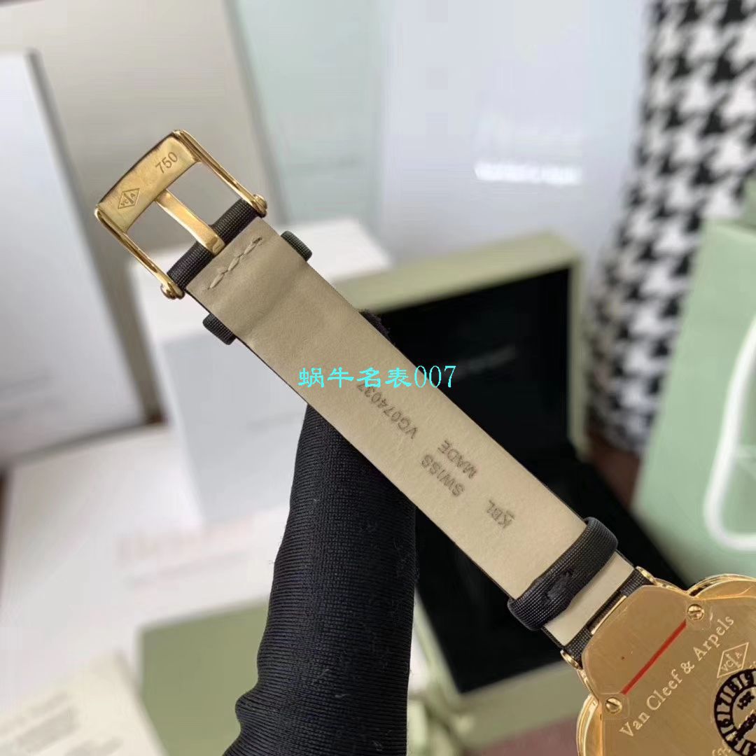 V&A Factory 2020年最新款高仿女表梵克雅宝ALHAMBRA系列VCARO8WT00,VCARO8SF00 wrist watch  / VCA09