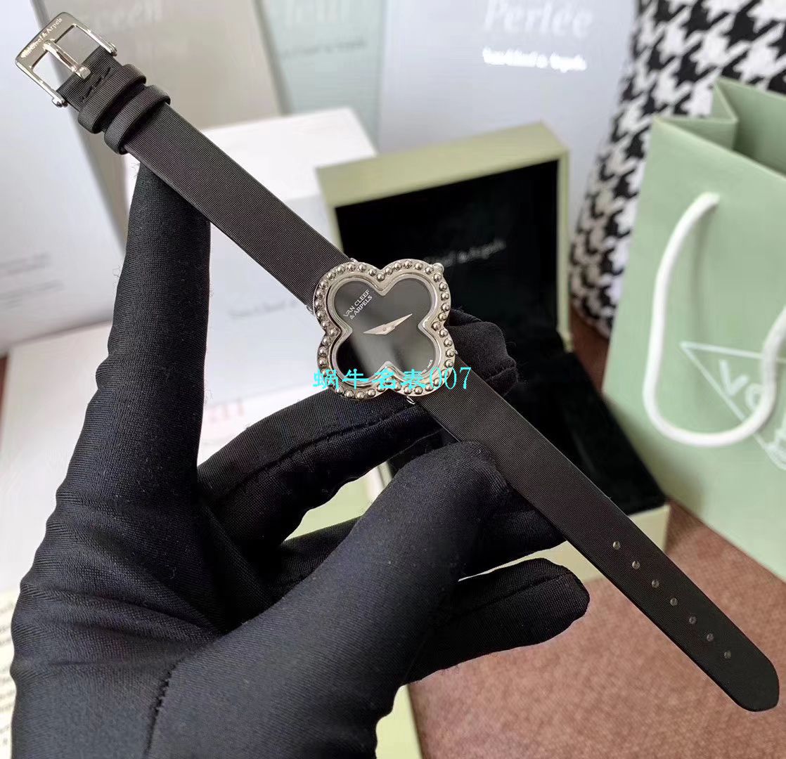 V&A Factory 2020年最新款高仿女表梵克雅宝ALHAMBRA系列VCARO8WT00,VCARO8SF00 wrist watch  / VCA09
