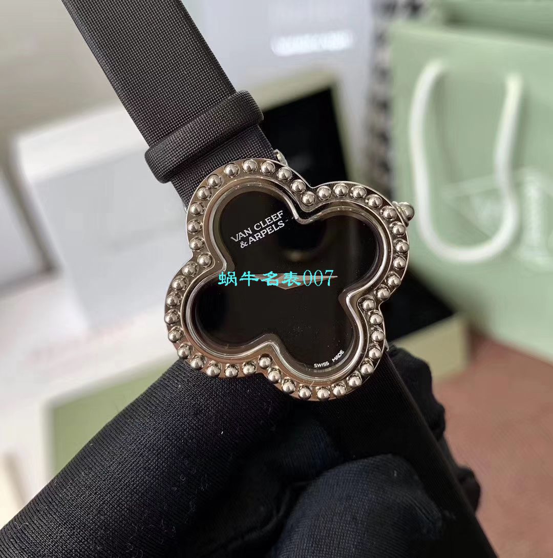 V&A Factory 2020年最新款高仿女表梵克雅宝ALHAMBRA系列VCARO8WT00,VCARO8SF00 wrist watch  / VCA09