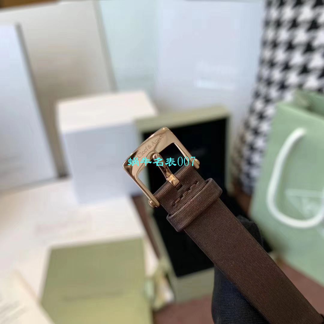 V&A Factory 2020年最新款高仿女表梵克雅宝ALHAMBRA系列VCARO8WT00,VCARO8SF00 wrist watch  / VCA09