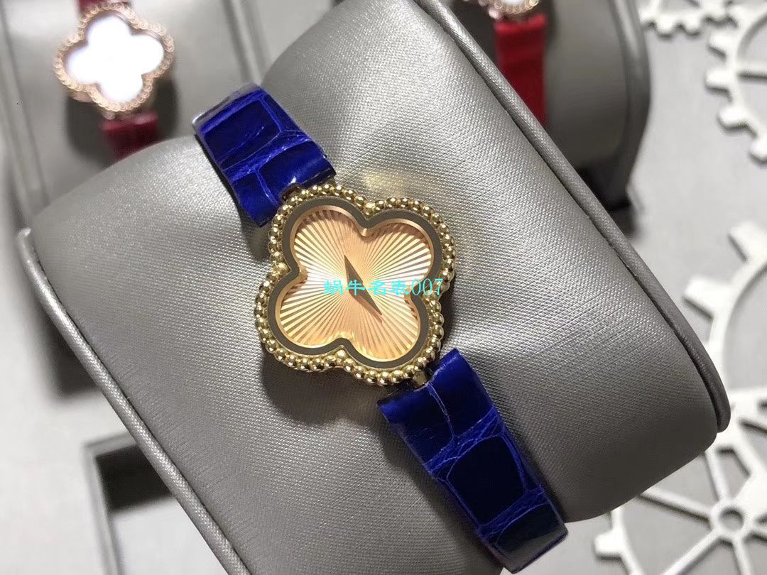V&A Factory 2020年最新款高仿女表梵克雅宝ALHAMBRA系列VCARO8WT00,VCARO8SF00 wrist watch  / VCA09
