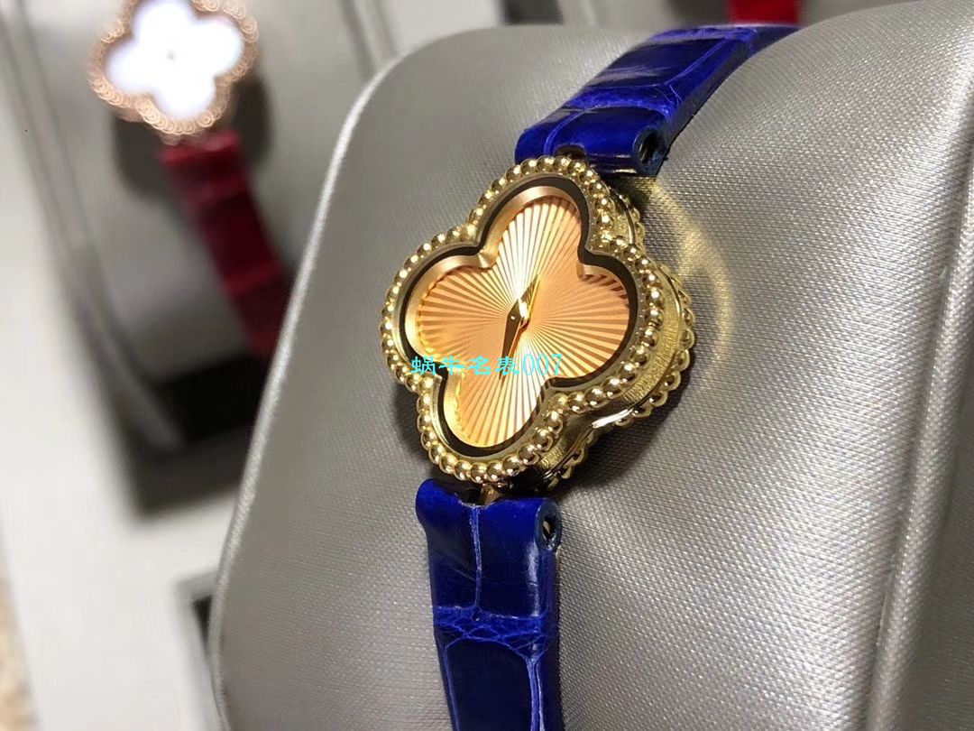 V&A Factory 2020年最新款高仿女表梵克雅宝ALHAMBRA系列VCARO8WT00,VCARO8SF00 wrist watch  / VCA09