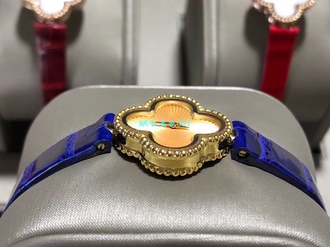 V&A Factory 2020年最新款高仿女表梵克雅宝ALHAMBRA系列VCARO8WT00,VCARO8SF00 wrist watch  / VCA09