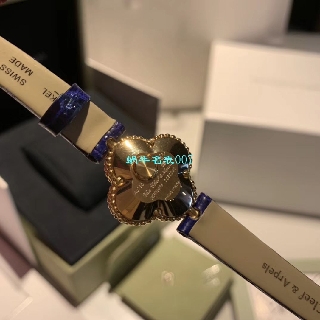 V&A Factory 2020年最新款高仿女表梵克雅宝ALHAMBRA系列VCARO8WT00,VCARO8SF00 wrist watch  / VCA09