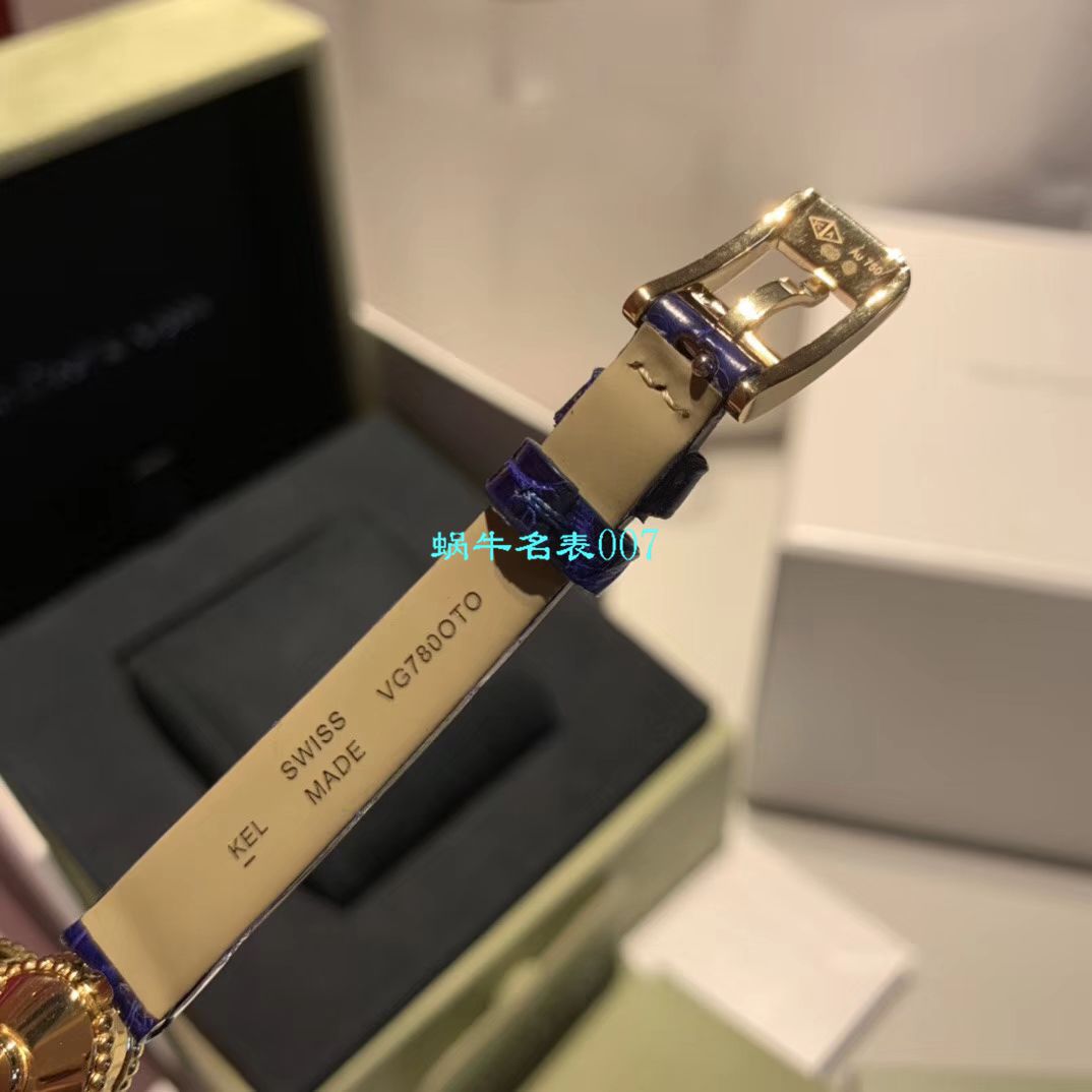 V&A Factory 2020年最新款高仿女表梵克雅宝ALHAMBRA系列VCARO8WT00,VCARO8SF00 wrist watch  / VCA09