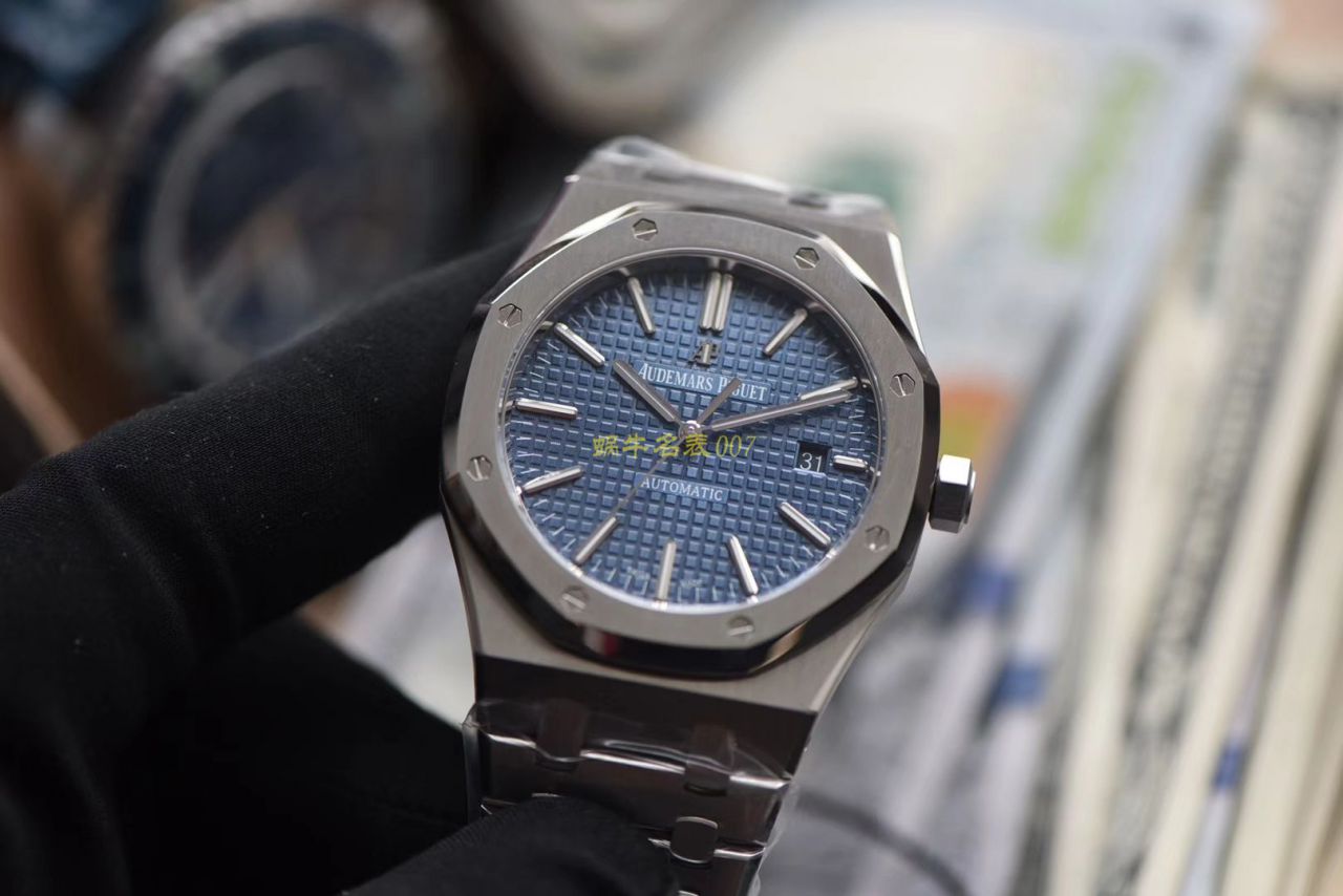 ZF Factory 官网 top 复刻表Audemars Piguet 皇家橡树高仿15400ST.OO.1220ST.03 wrist watch  / AP183