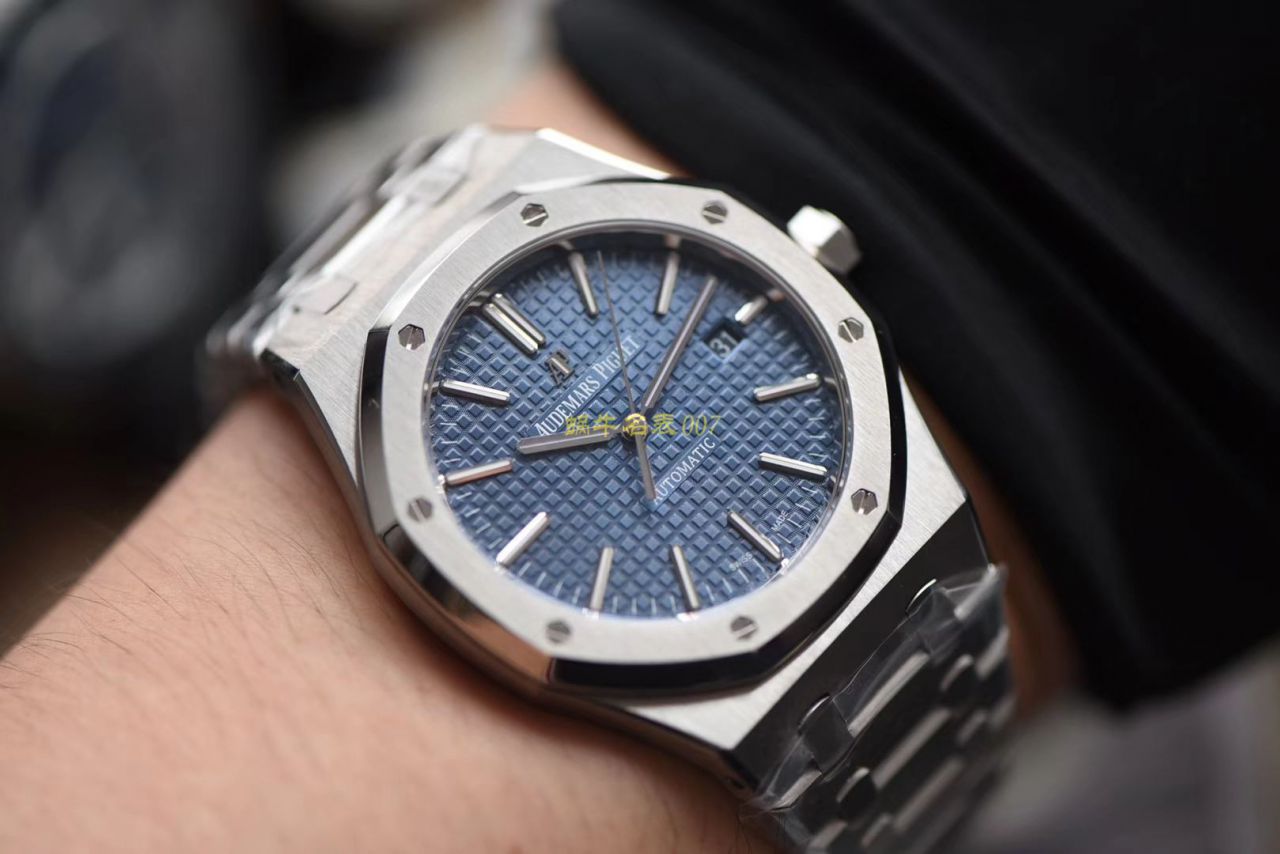 ZF Factory 官网 top 复刻表Audemars Piguet 皇家橡树高仿15400ST.OO.1220ST.03 wrist watch  / AP183