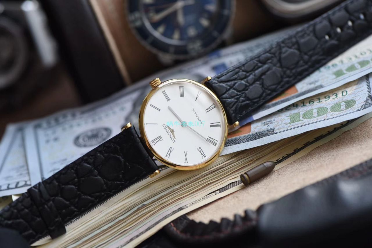  Video analysis  Longines 优雅复刻高仿 嘉岚系列L4.908.2.11.2 wrist watch  / L165