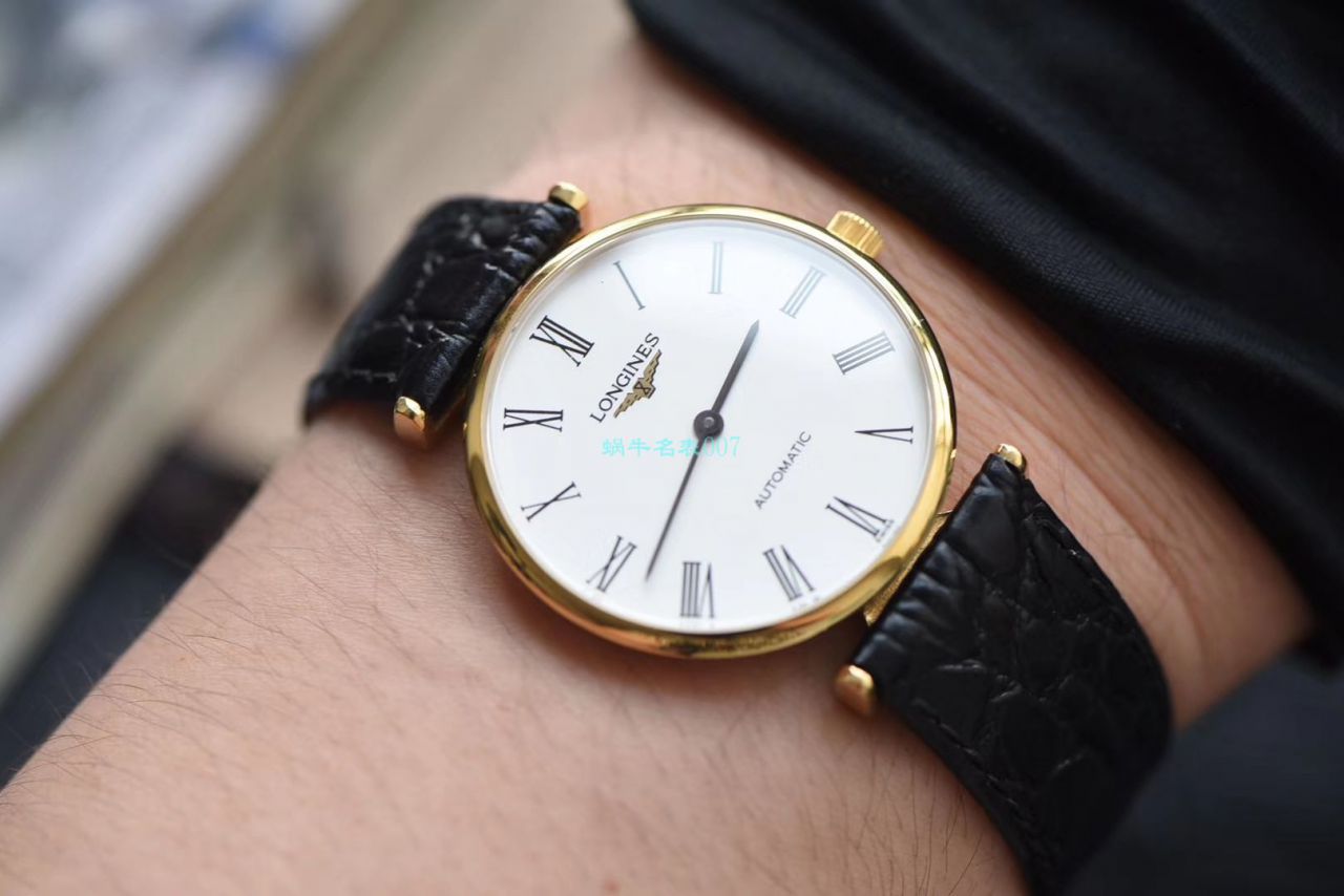  Video analysis  Longines 优雅复刻高仿 嘉岚系列L4.908.2.11.2 wrist watch  / L165