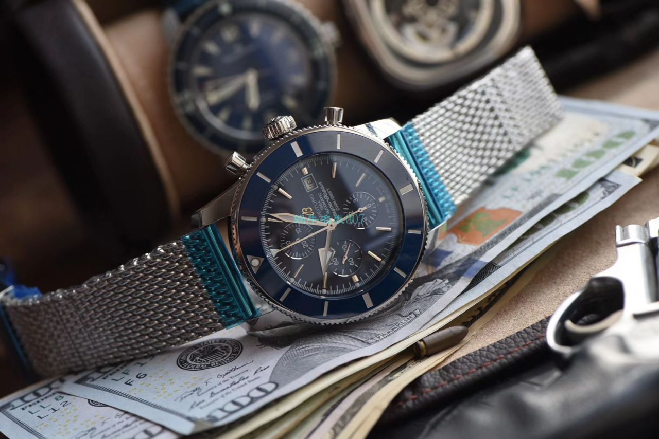  Video analysis 台湾 Factory  top 复刻高仿 Breitling  超级海洋文化二代A13312161C1A1 wrist watch  / BL151