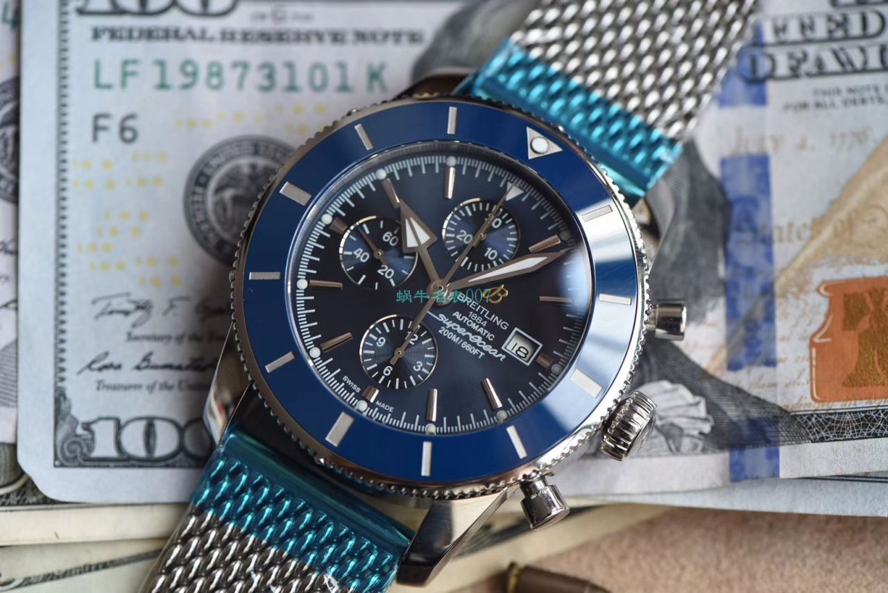  Video analysis 台湾 Factory  top 复刻高仿 Breitling  超级海洋文化二代A13312161C1A1 wrist watch  / BL151