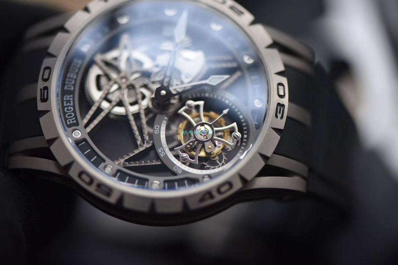【 Video analysis 】BBR Factory  top 复刻 Tourbillon Roger DubuisRoger Dubuis王者系列RDDBEX0479 wrist watch  / LJ068