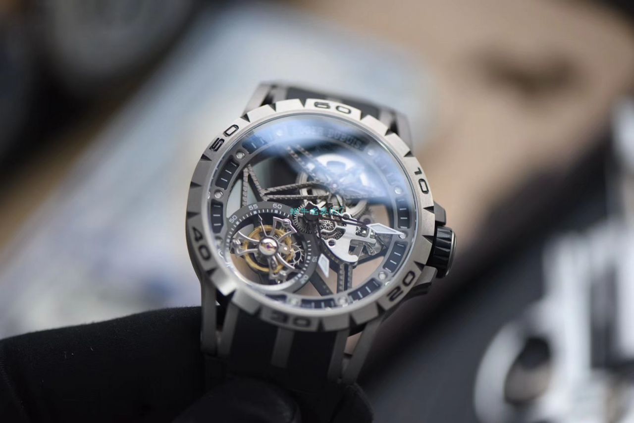  Video analysis BBR Factory 官网 top 复刻 Tourbillon Roger DubuisRoger Dubuis王者高仿RDDBEX0479红色 watchband   wrist watch  / LJ067