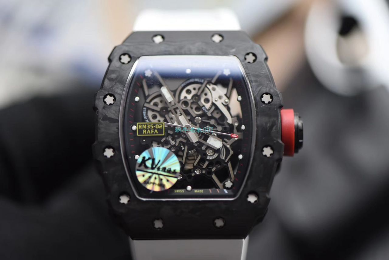 【 Video analysis 】KV Factory 官网V3最高版本 top 复刻RICHARD MILLE RICHARD MILLE RM 035-02镂空 wrist watch  / KVRM352V3E