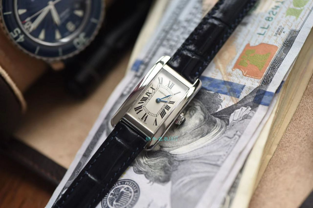 GS Factory 官网 top 复刻高仿 Cartier  TANK AMERICAINE美国坦克WSTA0016，W2607456女士 wrist watch  / K268