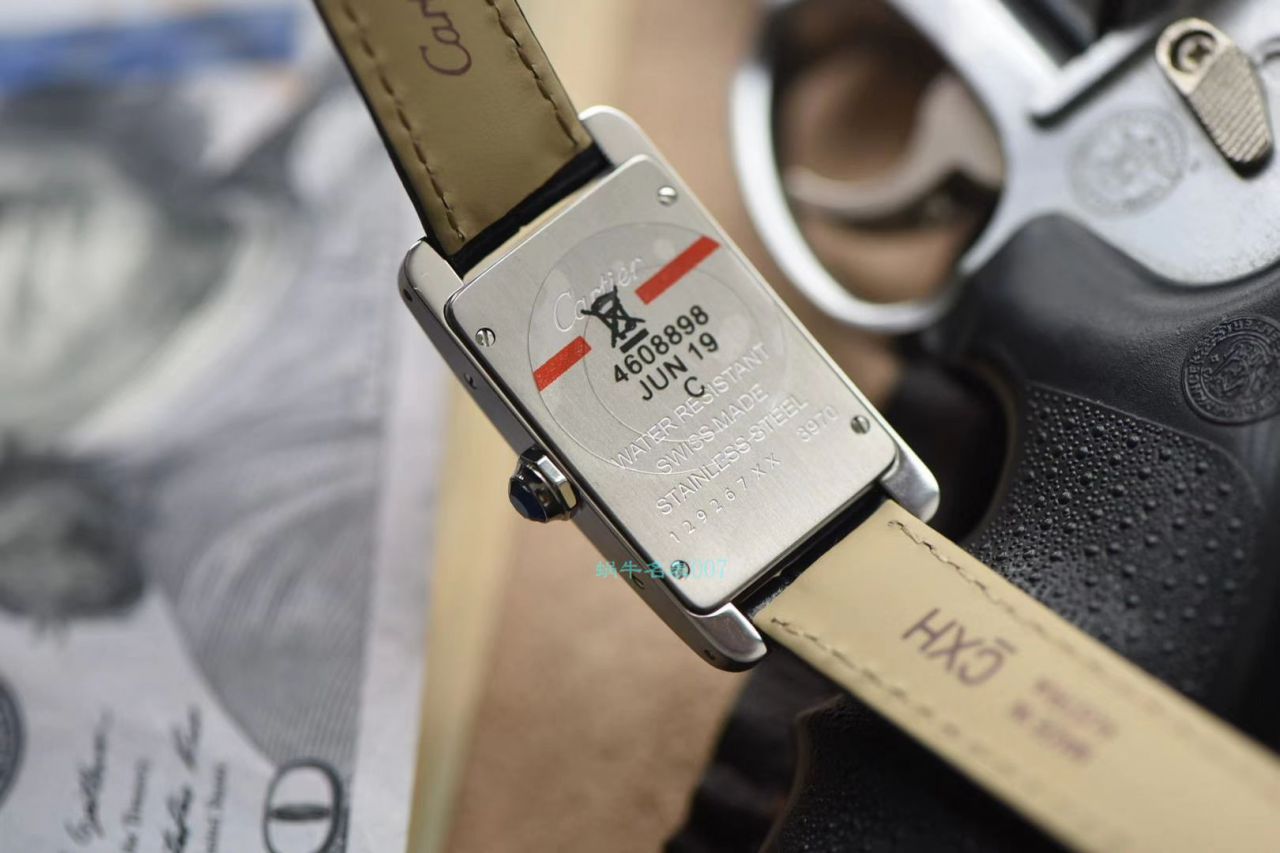 GS Factory 官网 top 复刻高仿 Cartier  TANK AMERICAINE美国坦克WSTA0016，W2607456女士 wrist watch  / K268