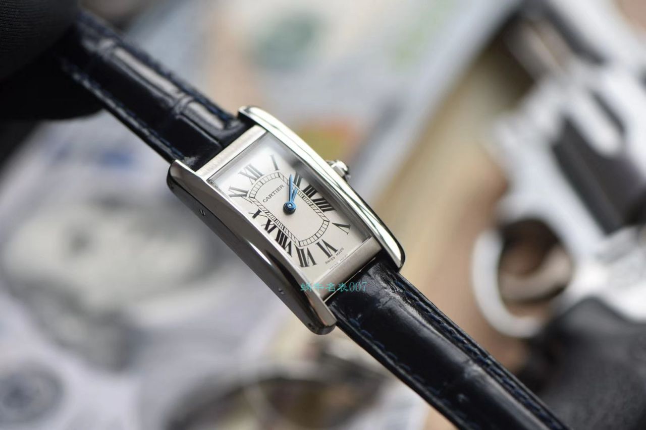 GS Factory 官网 top 复刻高仿 Cartier  TANK AMERICAINE美国坦克WSTA0016，W2607456女士 wrist watch  / K268