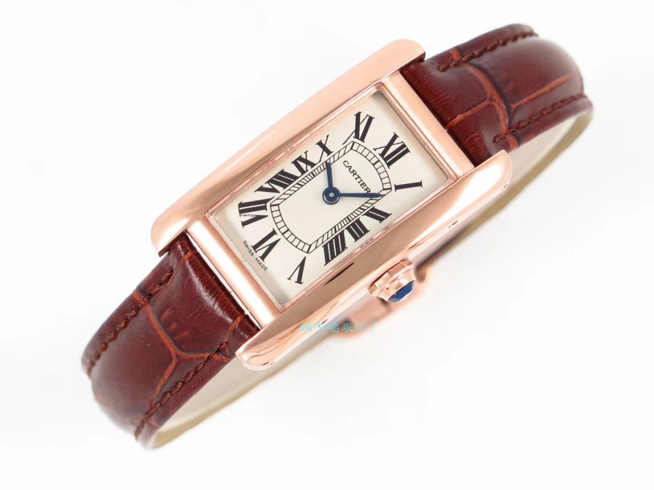 GS Factory 官网 top 复刻高仿 Cartier  TANK AMERICAINE美国坦克WSTA0016，W2607456女士 wrist watch  / K268