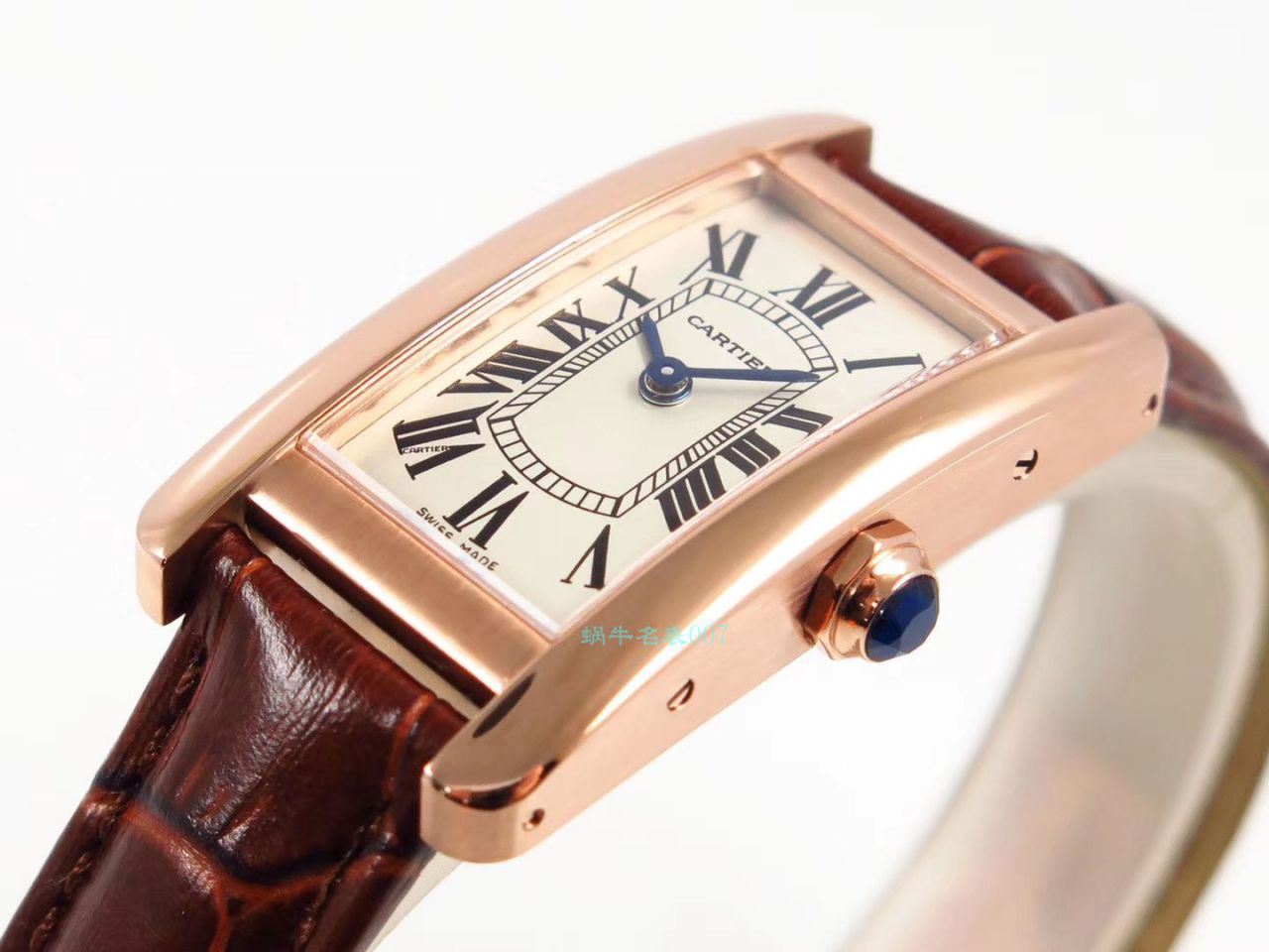 GS Factory 官网 top 复刻高仿 Cartier  TANK AMERICAINE美国坦克WSTA0016，W2607456女士 wrist watch  / K268