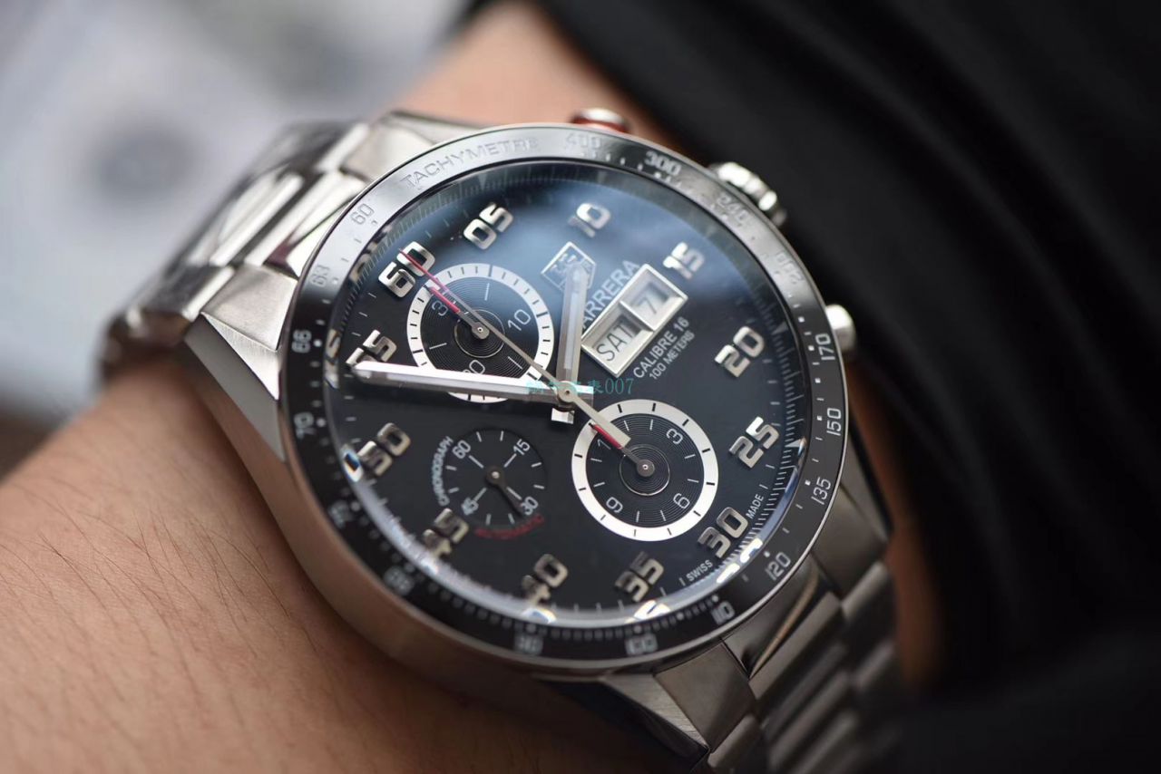 【V6一比一超A高仿手表】 TAG Heuer CALIBRE 16  Day-Date 自动计时码表系列CV2A10.BA0796、CV2A1S.FC6236 wrist watch  / TG058