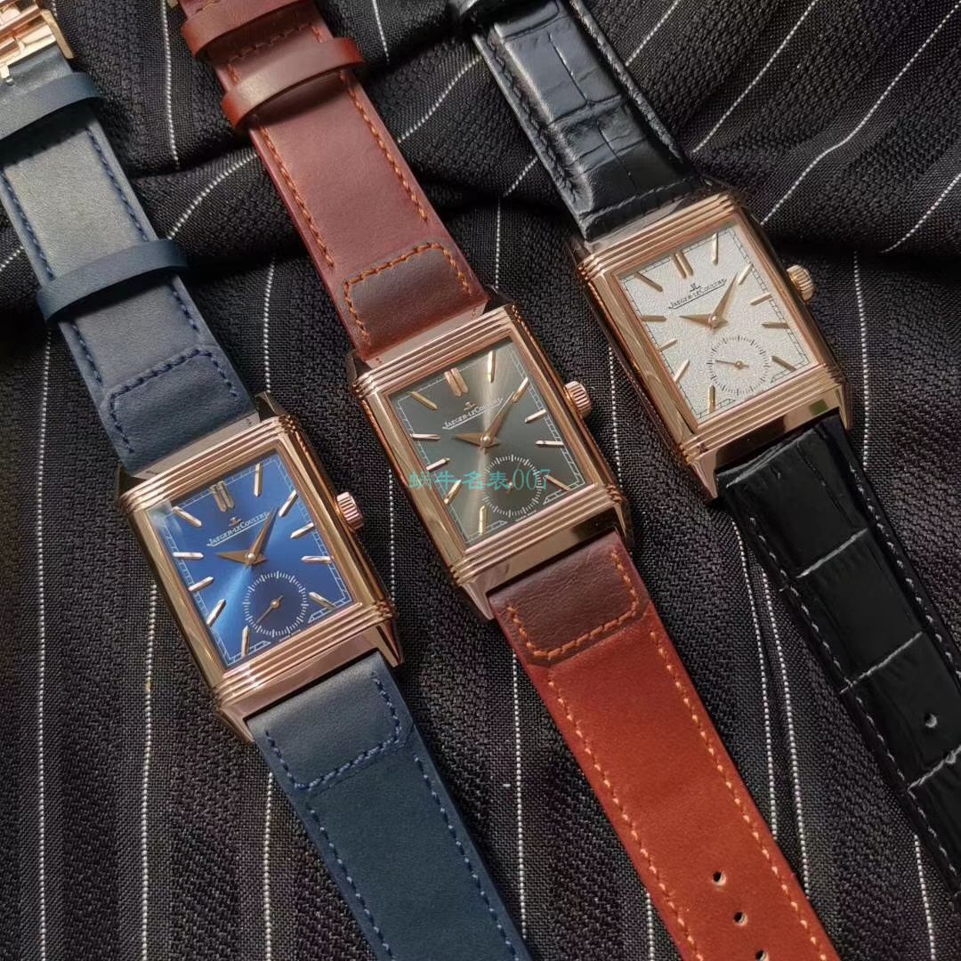 MG Factory 超A高仿手表 Jaeger-LeCoultre 翻转Reverso Tribute双面双时区Q3978480,3988482 wrist watch  / JJ169
