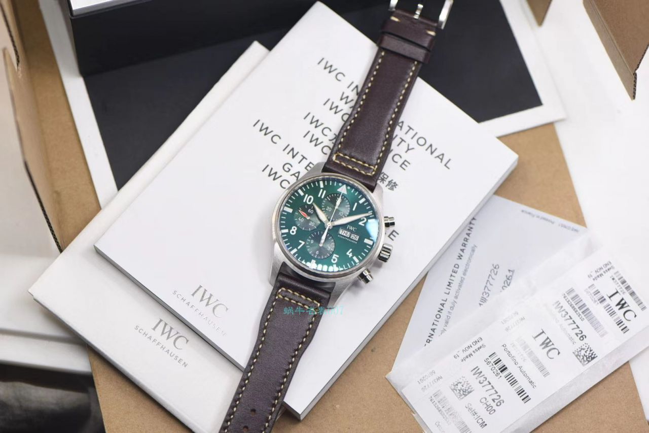 【视频测评新‎款首发‎！硬货！渠‎道出‎口订​单​！原单】IWC IWC 表飞行员系列IW377726 wrist watch  / WG511