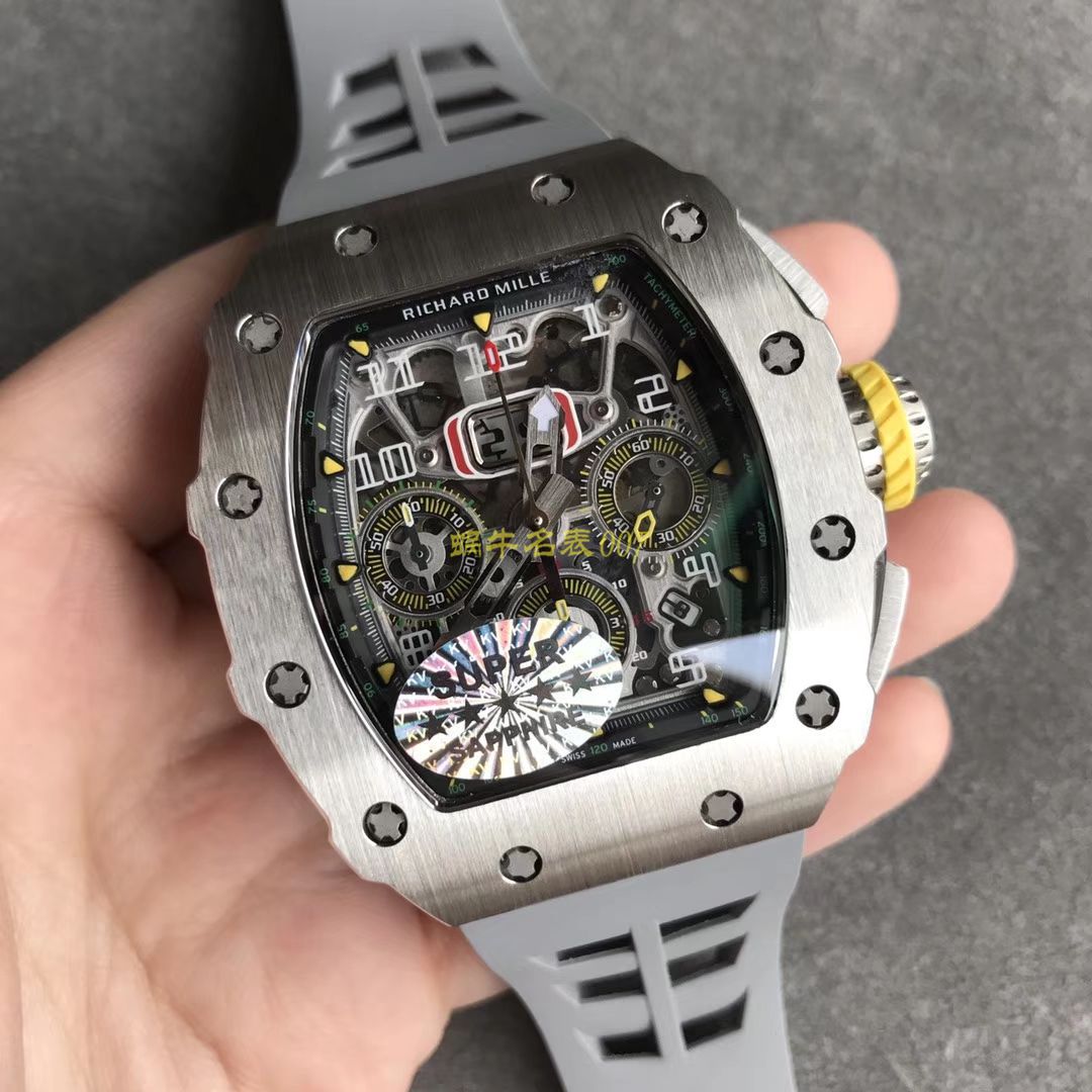 KV Factory 全新RICHARD MILLE复刻理查德米尔RM 11-03钛钢款 wrist watch  / KV01103H