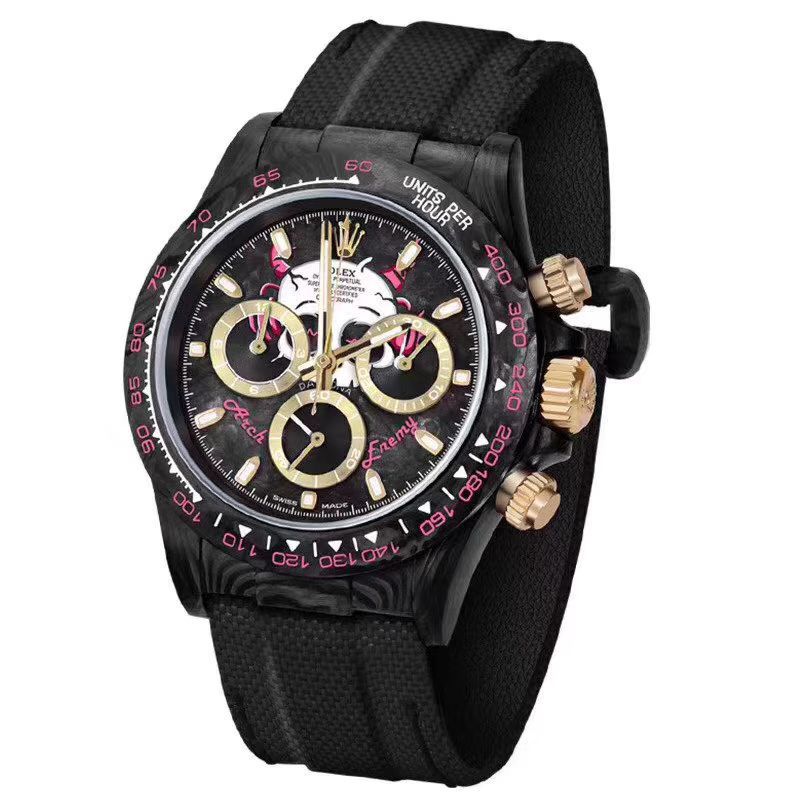 WWF Factory 超A复刻最新升级版Rolex Rolex  carbon fiber  Ditongna Diw团队改造版 / R533