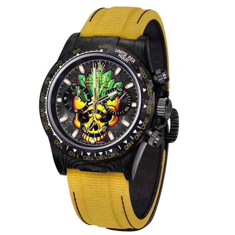 WWF Factory 超A复刻最新升级版Rolex Rolex  carbon fiber  Ditongna Diw团队改造版 / R533