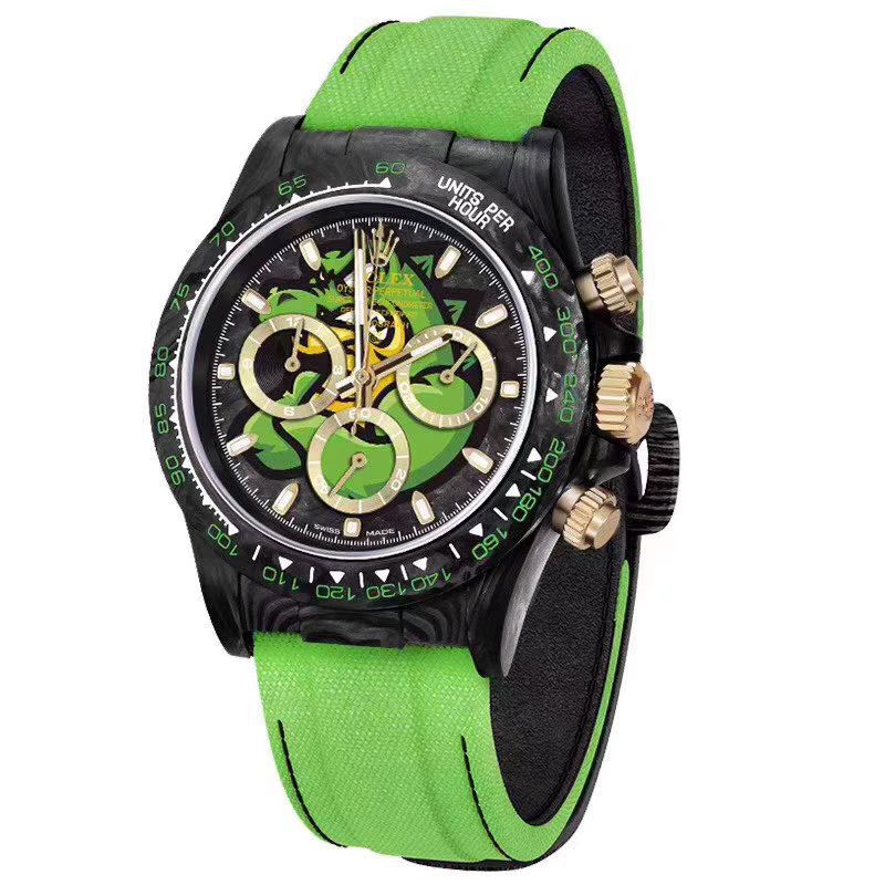 WWF Factory 超A复刻最新升级版Rolex Rolex  carbon fiber  Ditongna Diw团队改造版 / R533