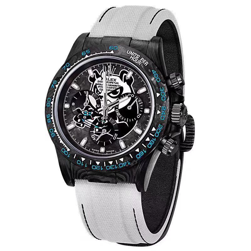 WWF Factory 超A复刻最新升级版Rolex Rolex  carbon fiber  Ditongna Diw团队改造版 / R533