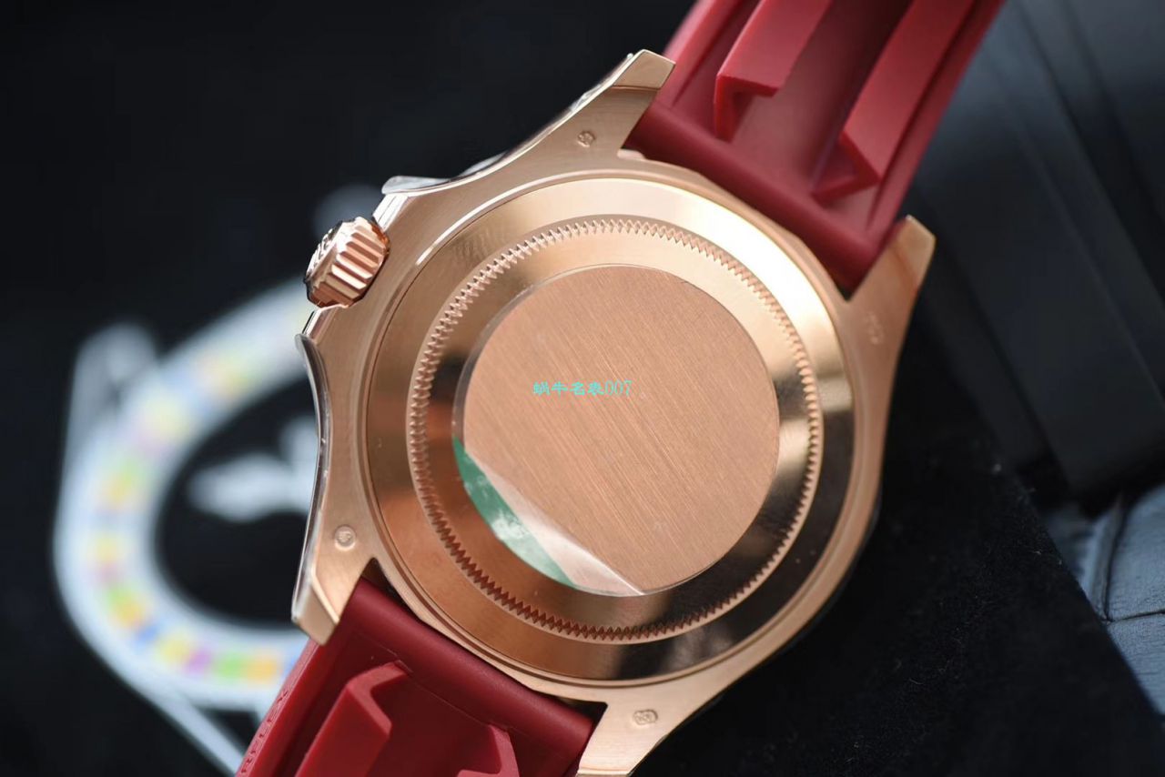 【 Video analysis NOOB Factory 官网 Rolex 水鬼复刻表】糖豆 Rolex  Yacht-Master 系列116695SATS wrist watch  / R327