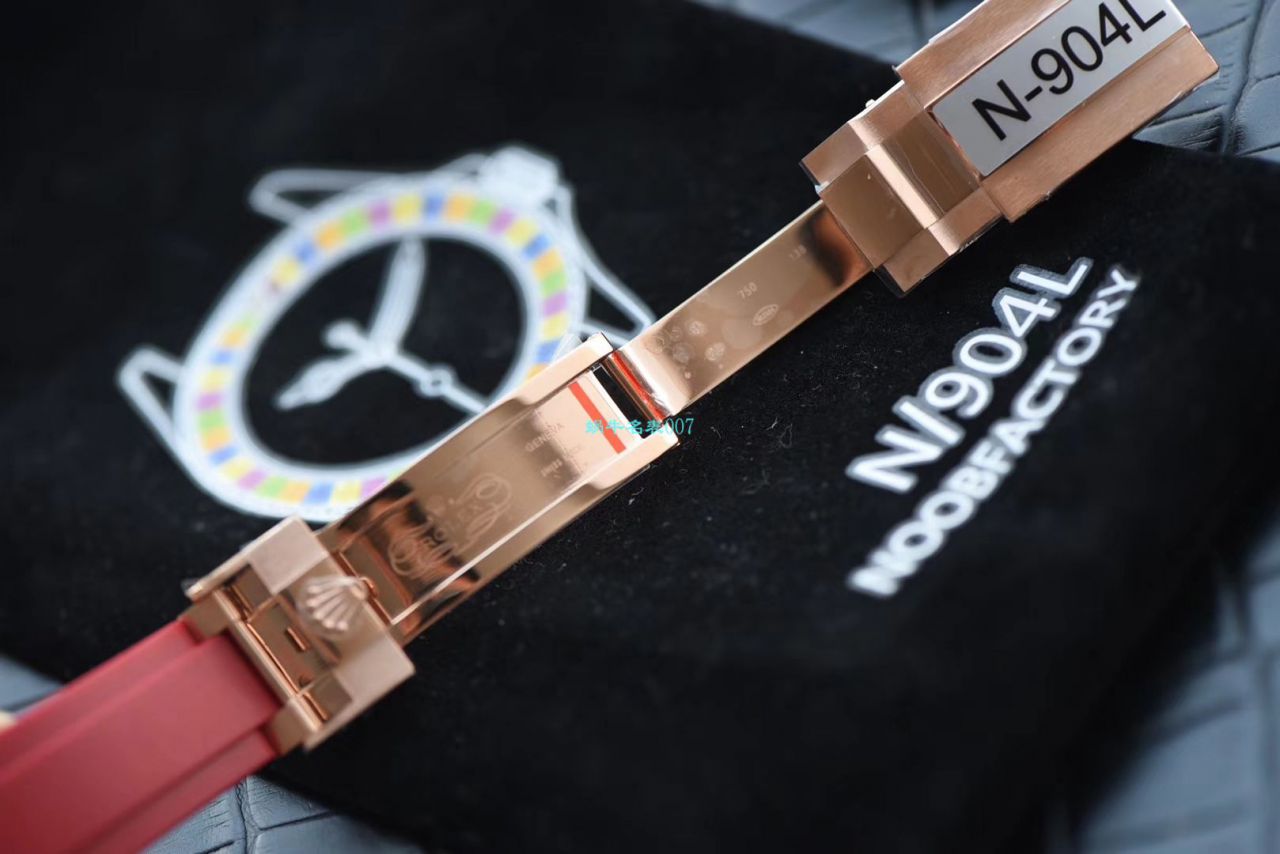 【 Video analysis NOOB Factory 官网 Rolex 水鬼复刻表】糖豆 Rolex  Yacht-Master 系列116695SATS wrist watch  / R327