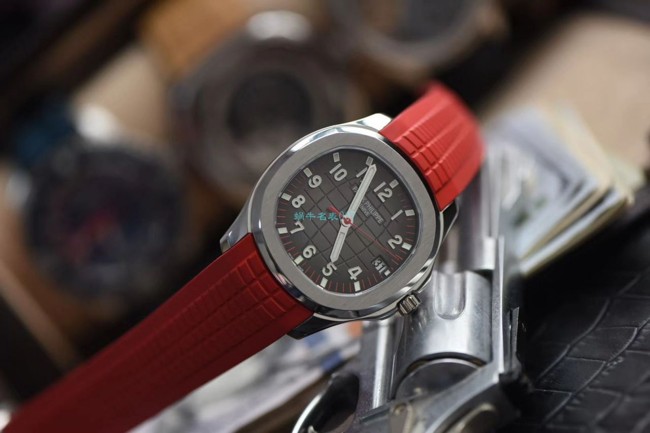 ZF Factory  top 复刻高仿 PATEK PHILIPPE 手雷新加坡2019特别限量版5167A红色 watchband   / BD282