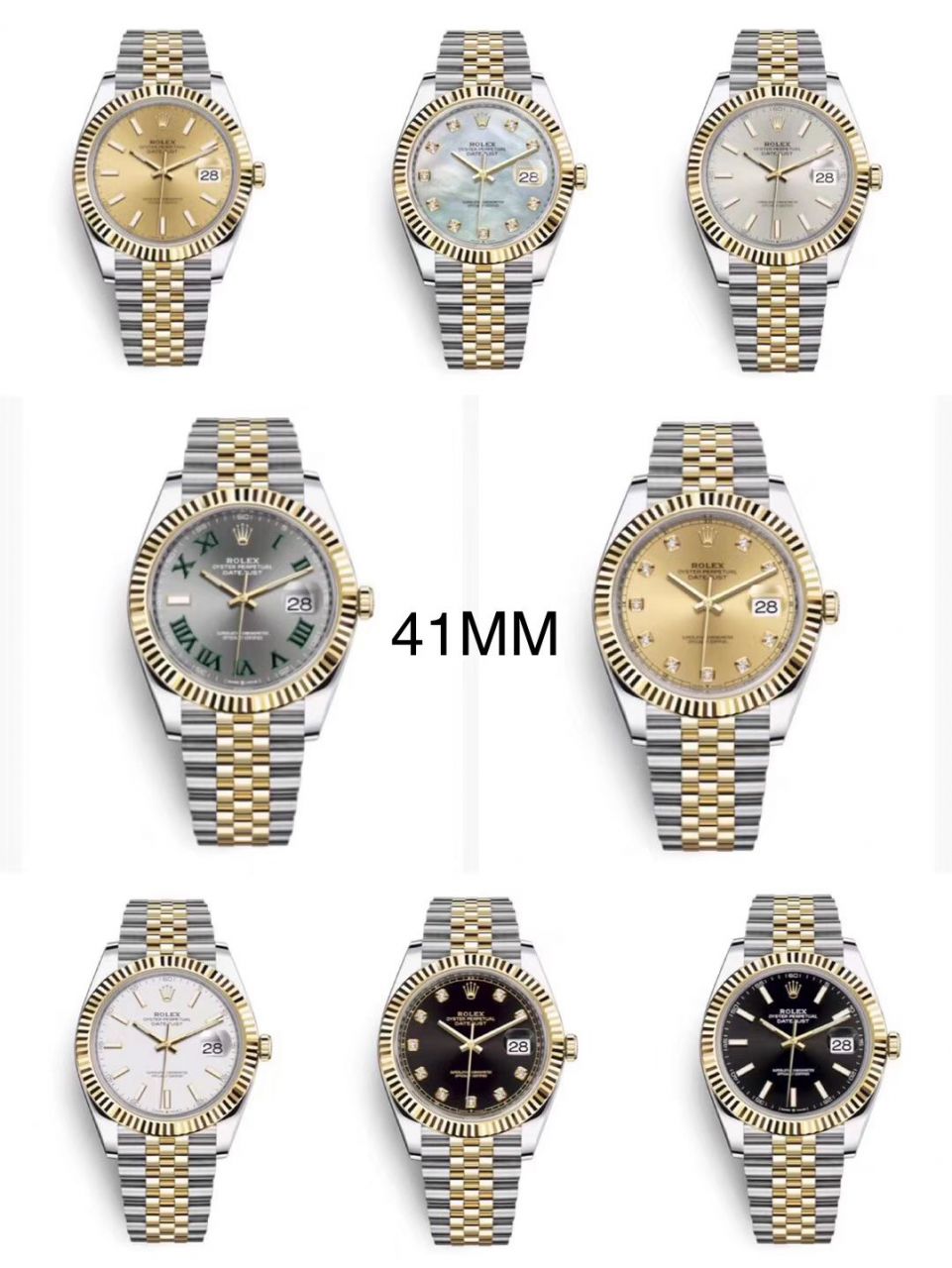 EW Factory  top 复刻高仿 Rolex   Datejust 系列m126334-0017，m126331-0016等 wrist watch  / R561