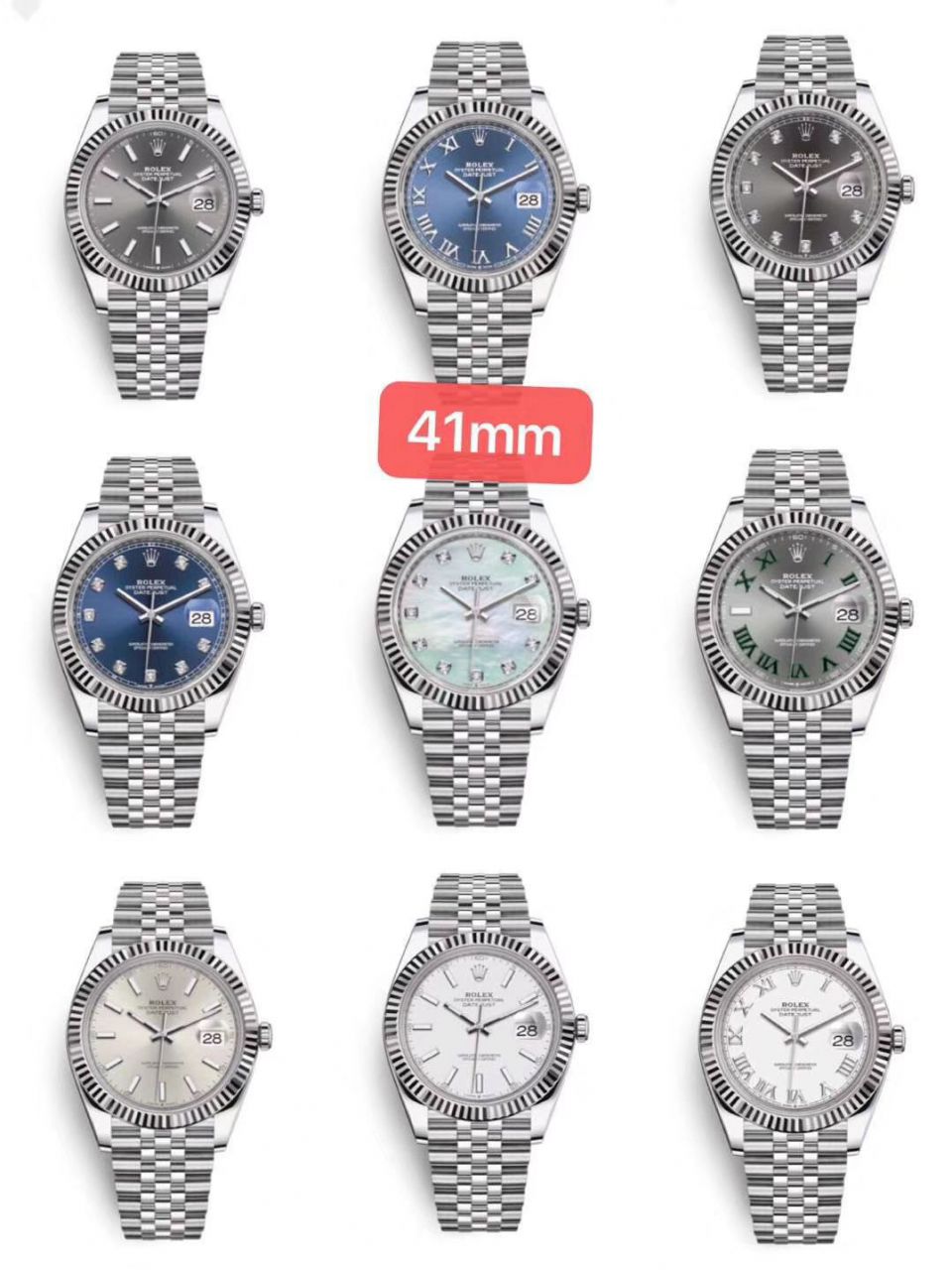 EW Factory  top 复刻高仿 Rolex   Datejust 系列m126334-0017，m126331-0016等 wrist watch  / R561