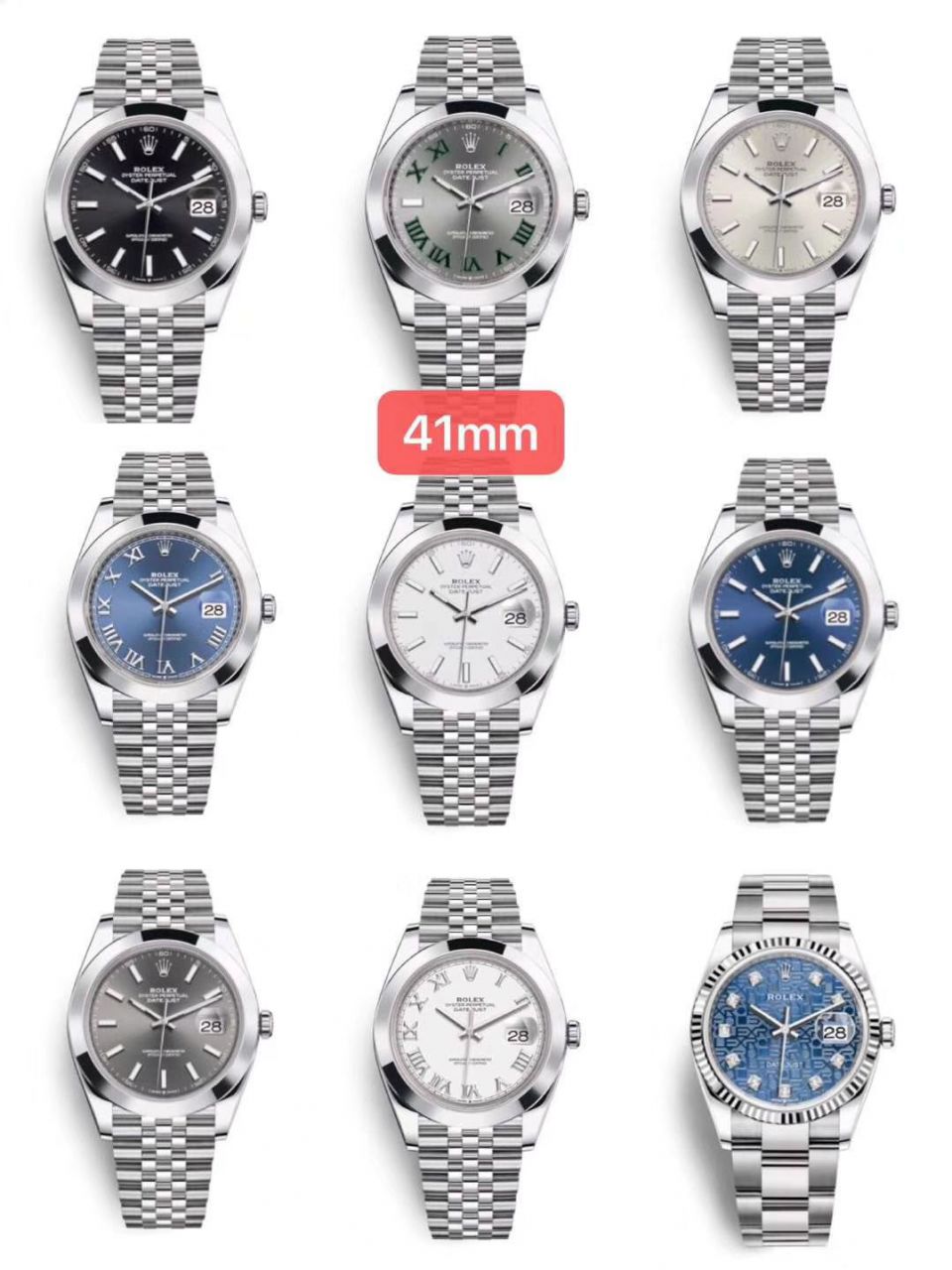 EW Factory  top 复刻高仿 Rolex   Datejust 系列m126334-0017，m126331-0016等 wrist watch  / R561