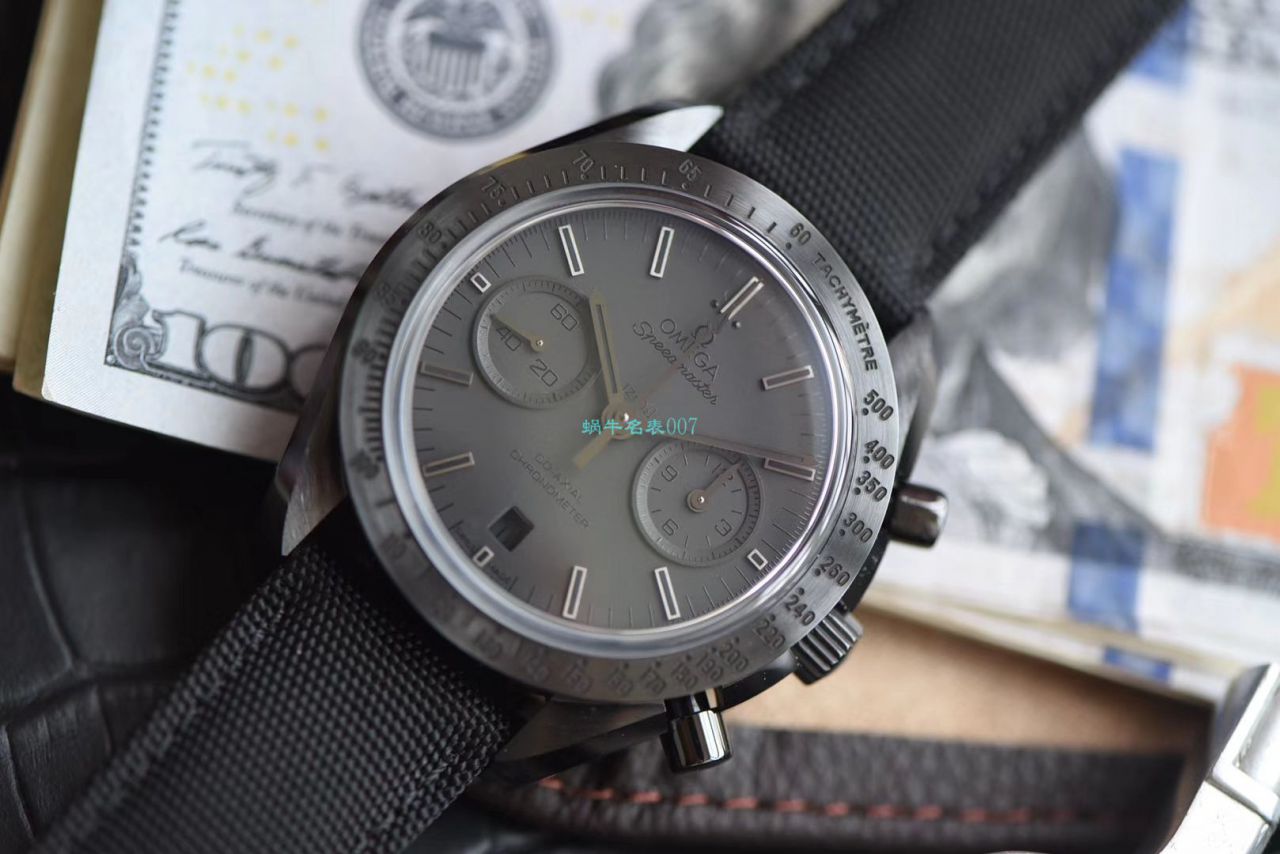 OM Factory  top 复刻高仿OMEGA超霸月之暗面V2版本311.92.44.51.01.005 wrist watch (墨黑) / M676