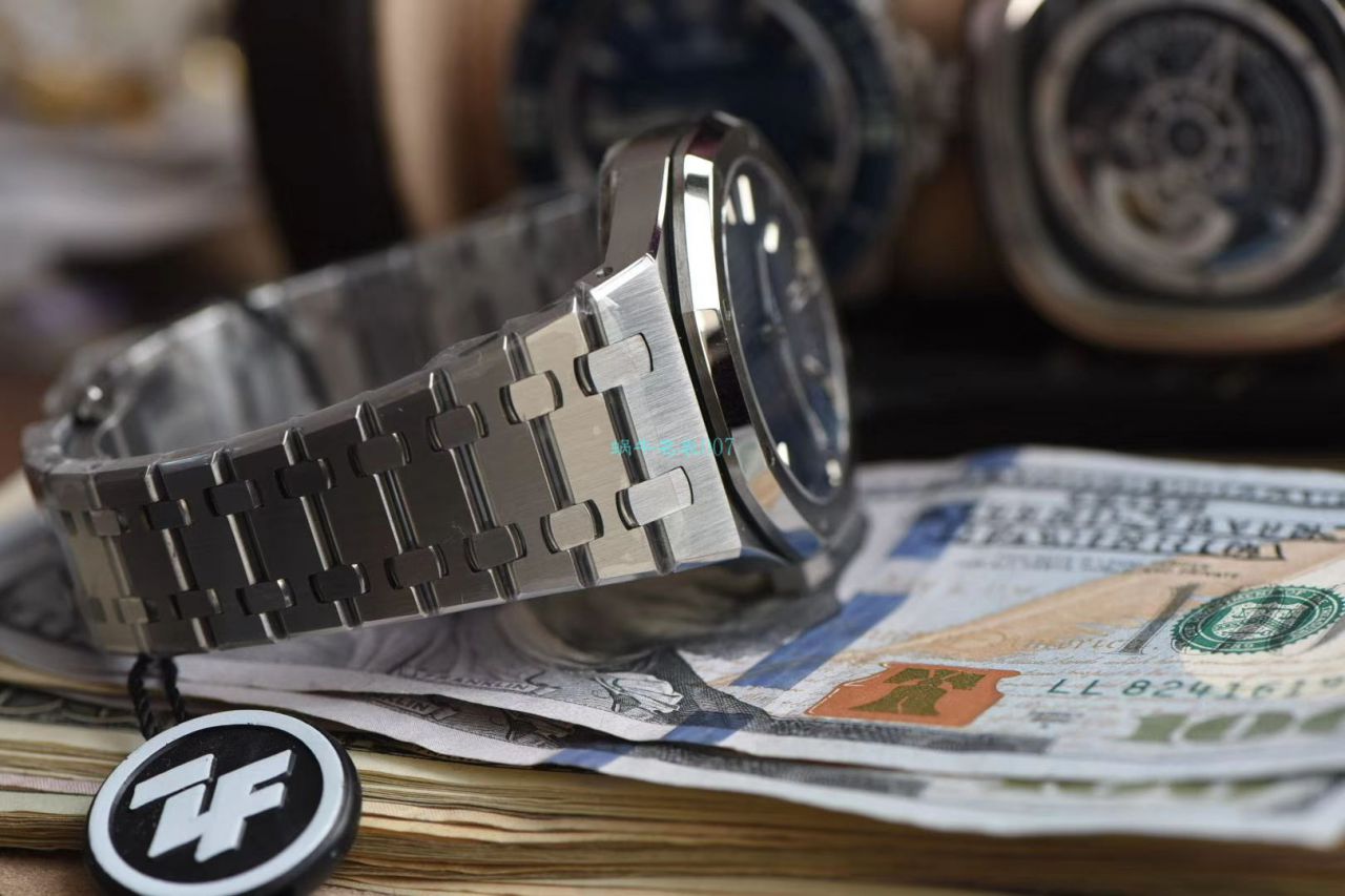 ZF Factory  top 复刻Audemars Piguet 皇家橡树系列高仿15500ST.OO.1220ST.01 wrist watch  / AP186