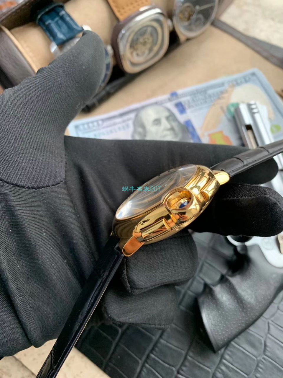 OF Factory  top 复刻高仿最新升级版 Cartier  蓝气球W6920074,W6920007计时 wrist watch  / K269