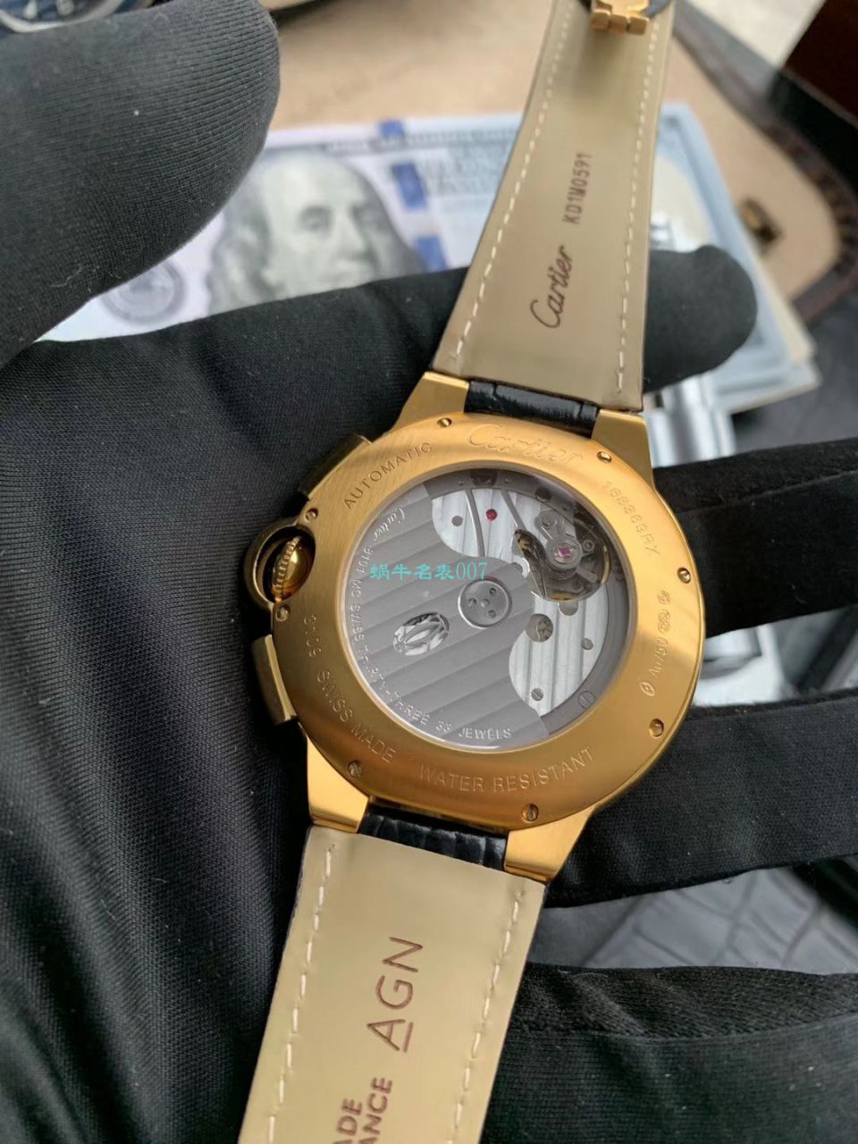 OF Factory  top 复刻高仿最新升级版 Cartier  蓝气球W6920074,W6920007计时 wrist watch  / K269