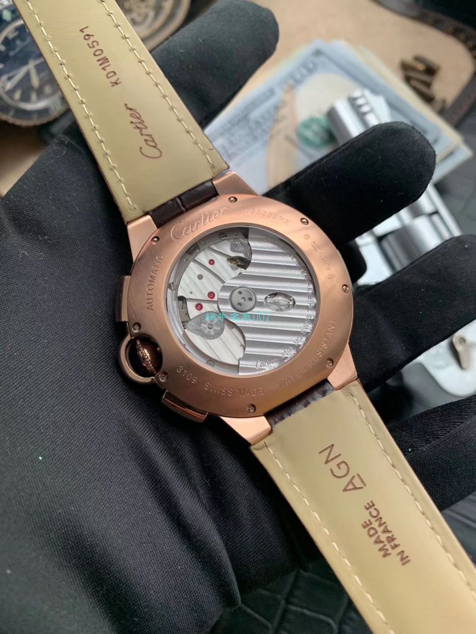 OF Factory  top 复刻高仿最新升级版 Cartier  蓝气球W6920074,W6920007计时 wrist watch  / K269