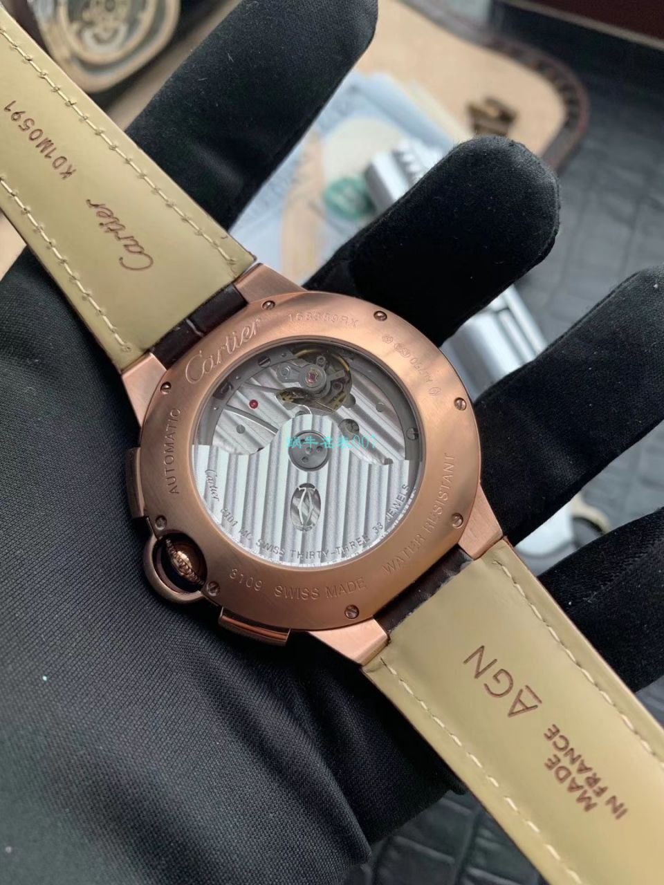 OF Factory  top 复刻高仿最新升级版 Cartier  蓝气球W6920074,W6920007计时 wrist watch  / K269