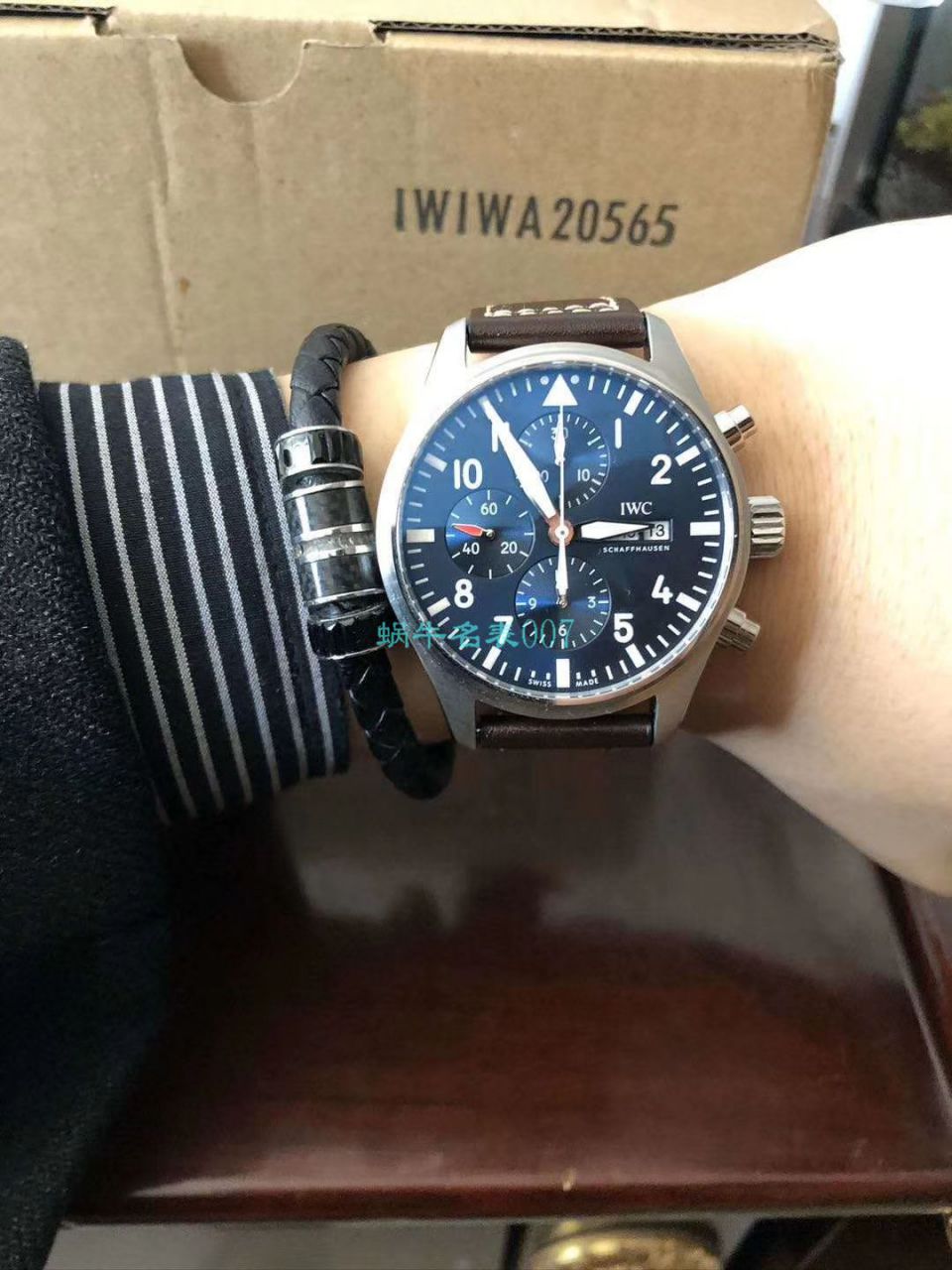 【 Video analysis 、稀缺原单❗最新大全套， IWC 小王子】IWC IWC 表飞行员系列IW377714 wrist watch (小王子) / WG350