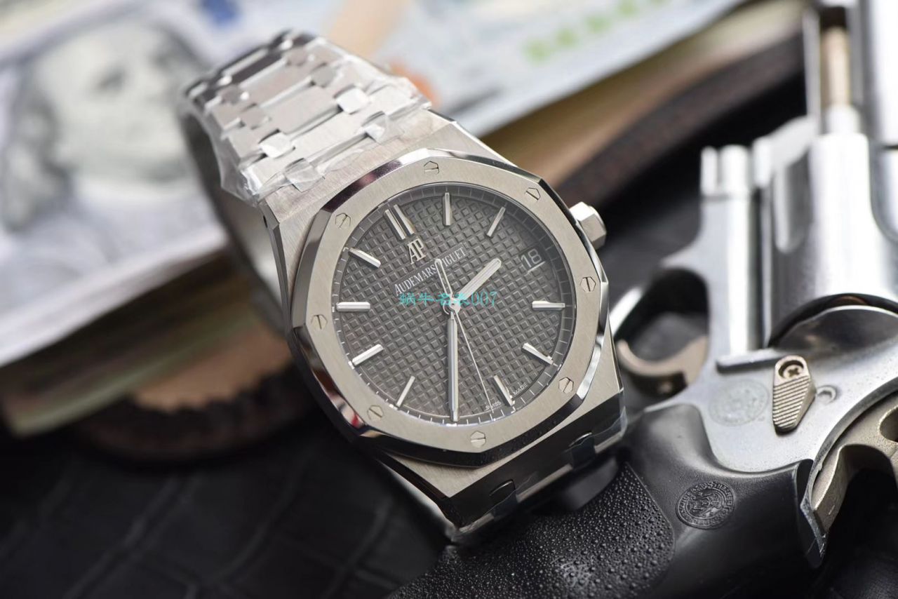 ZF Factory  top 复刻Audemars Piguet 皇家橡树系列高仿15500ST.OO.1220ST.01 wrist watch  / AP186