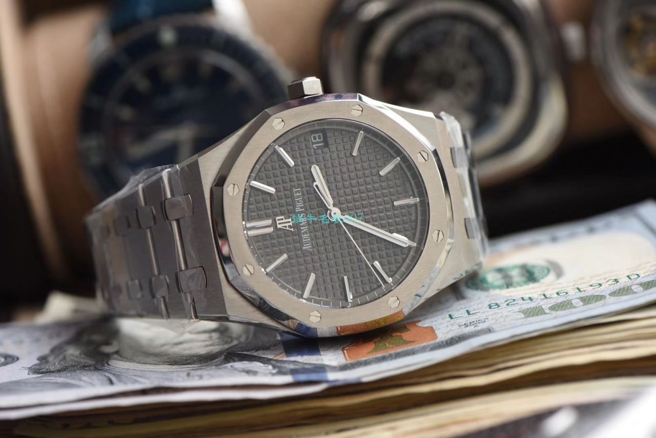 ZF Factory  top 复刻Audemars Piguet 皇家橡树系列高仿15500ST.OO.1220ST.01 wrist watch  / AP186
