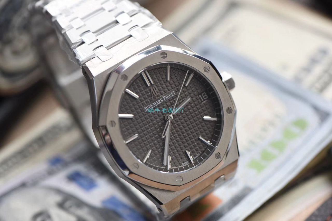 ZF Factory  top 复刻Audemars Piguet 皇家橡树系列高仿15500ST.OO.1220ST.01 wrist watch  / AP186